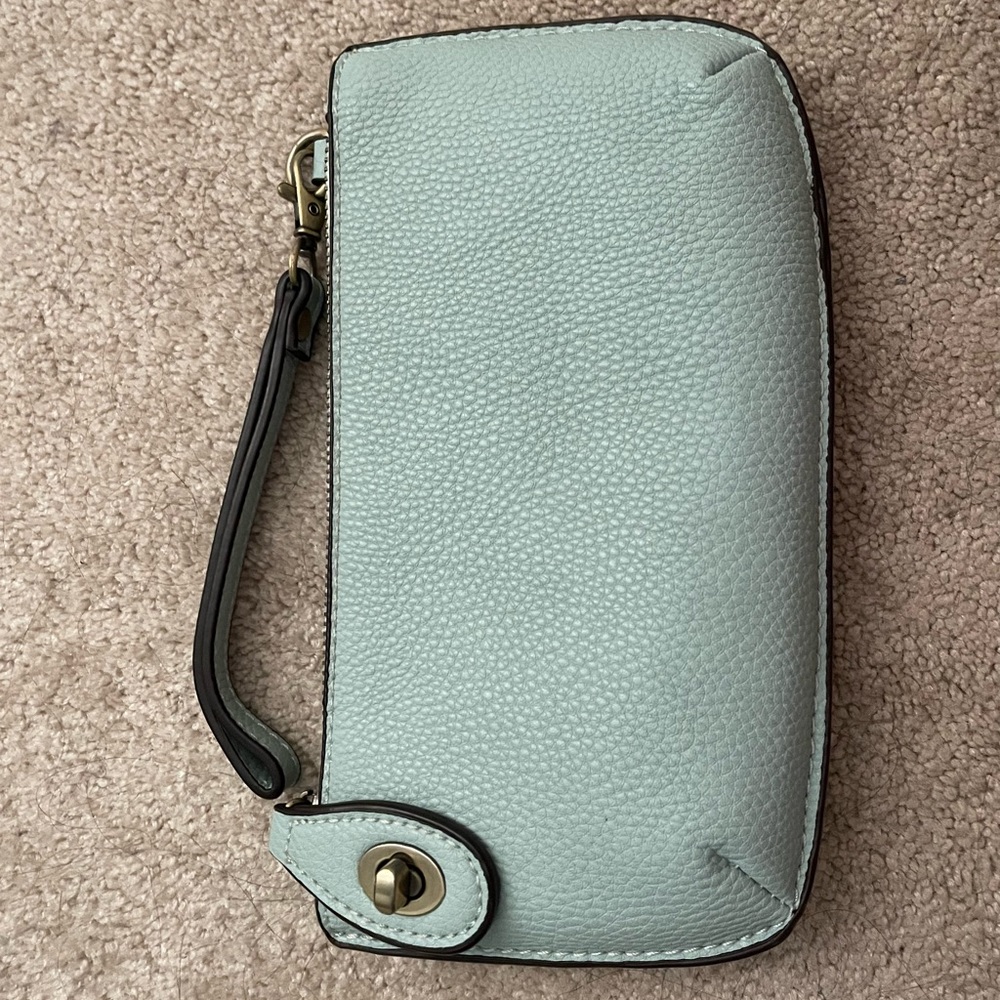 Light Blue Clutch